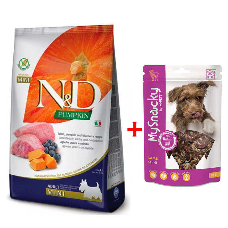 Купити Farmina N&D Pumpkin GF Dog Lamb & Blueberry Adult Mini