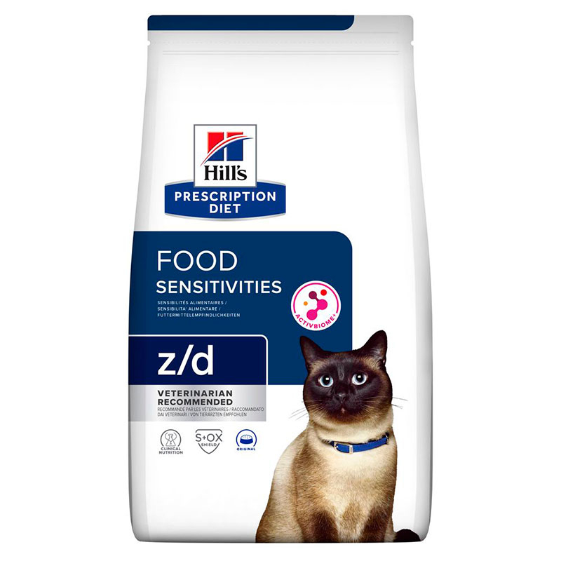Hill's Prescription Diet z/d - Сухой корм для котов с пищевой