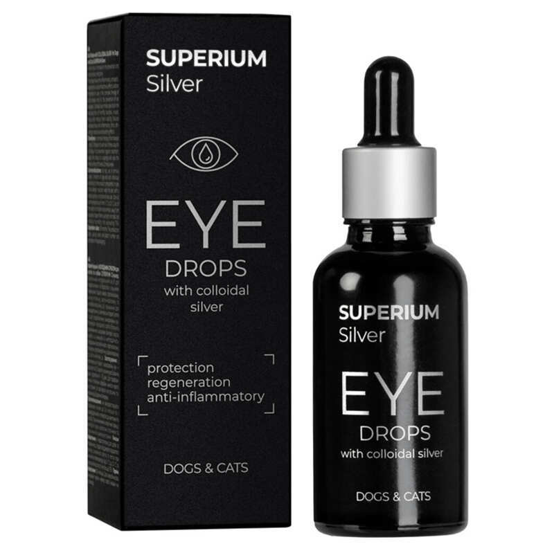 Купити Superium Silver Eye Drops Dogs&Cats - Краплі очні з