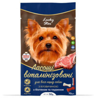Купити Lucky Star Premium Dog Snacks - Ласощі Міні-роли з м'яким м